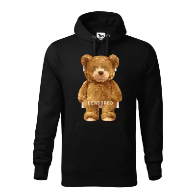 Malfini Hanorac Barbat Negru Censored Teddy