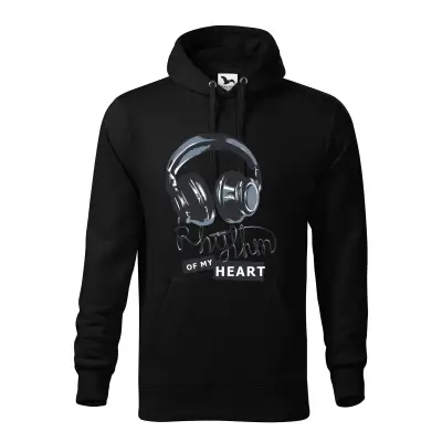 Malfini Hanorac Barbat Negru Rhythm of my heart