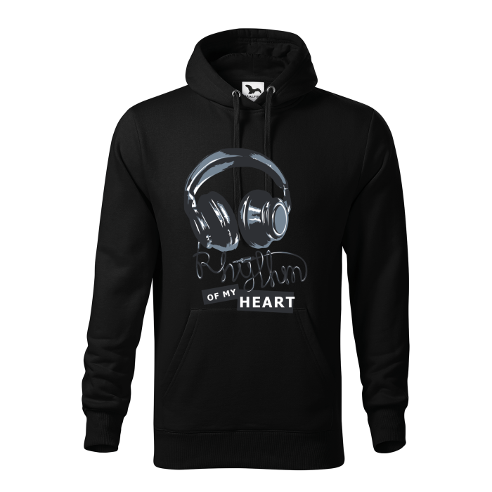 Malfini Hanorac Barbat Negru Rhythm of my heart