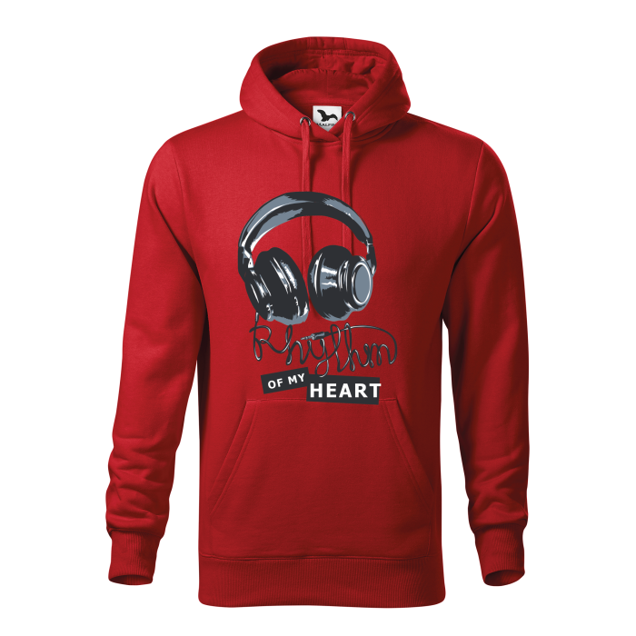 Malfini Hanorac Barbat Rosu Rhythm of my heart
