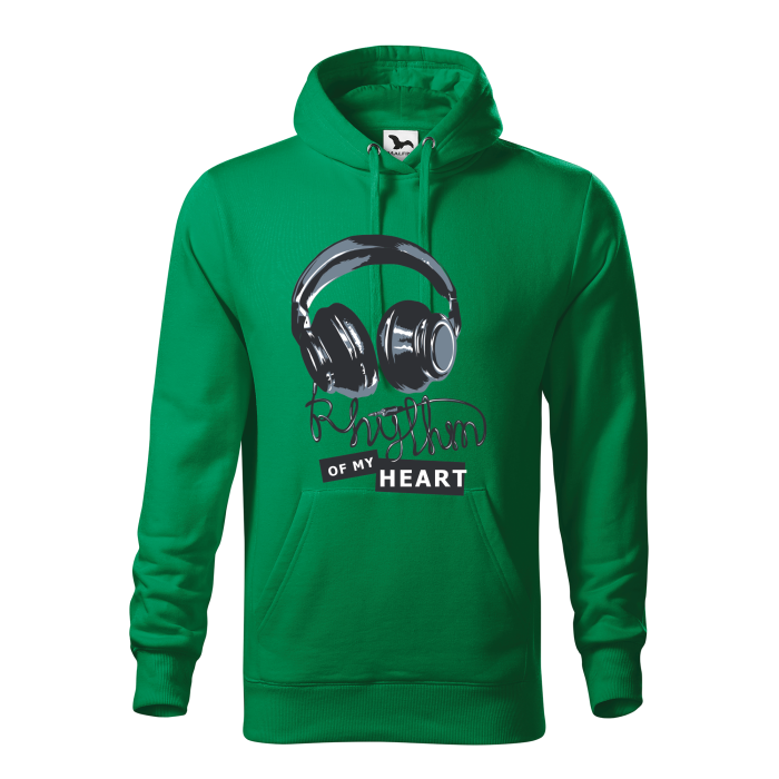 Malfini Hanorac Barbat Verde Rhythm of my heart