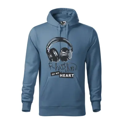 Malfini Hanorac Barbat Denim Rhythm of my heart