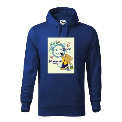 Malfini Hanorac Barbat Albastru regal Bear is painting