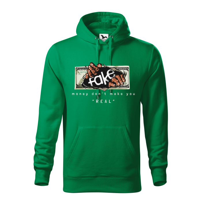 Malfini Hanorac Barbat Verde Fake money