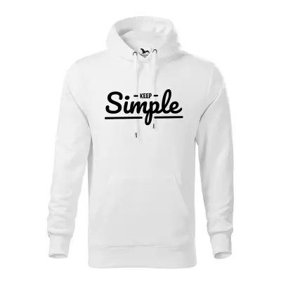 Malfini Hanorac Barbat Alb Keep simple