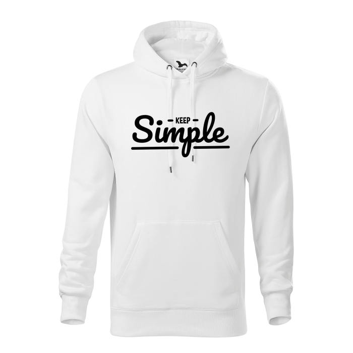 Malfini Hanorac Barbat Alb Keep simple