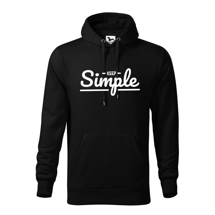 Malfini Hanorac Barbat Negru Keep simple