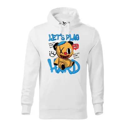 Malfini Hanorac Barbat Alb Let`s play hard