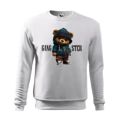 Malfini Bluza Barbat Alb Teddy Gangster