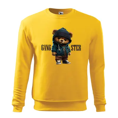 Malfini Bluza Barbat Galben Teddy Gangster
