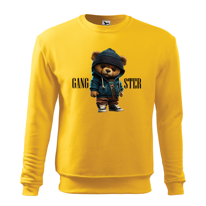 Malfini Bluza Barbat Galben Teddy Gangster