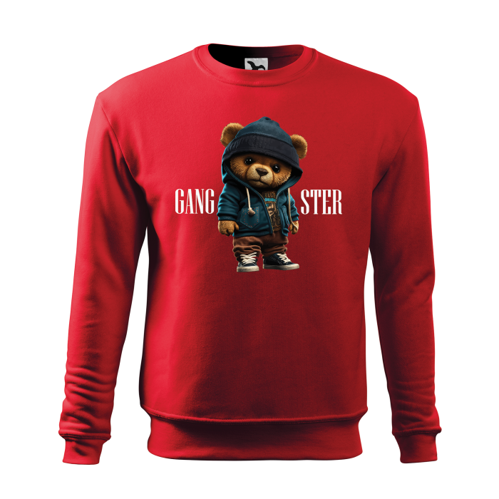 Malfini Bluza Barbat Rosu Teddy Gangster