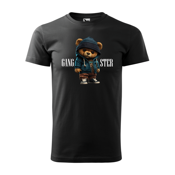 Malfini Tricou Barbat Negru Teddy Gangster