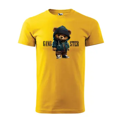 Malfini Tricou Barbat Galben Teddy Gangster