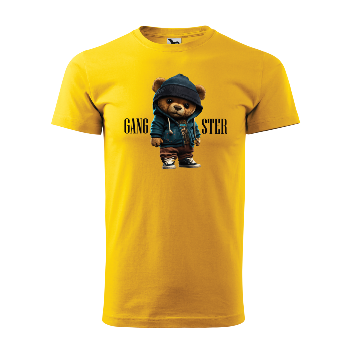 Malfini Tricou Barbat Galben Teddy Gangster
