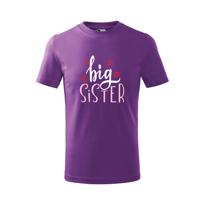 Malfini Tricou Copii Violet Big Sister/Brother