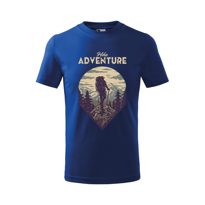 Malfini Tricou Copii Albastru regal Hike Adventure