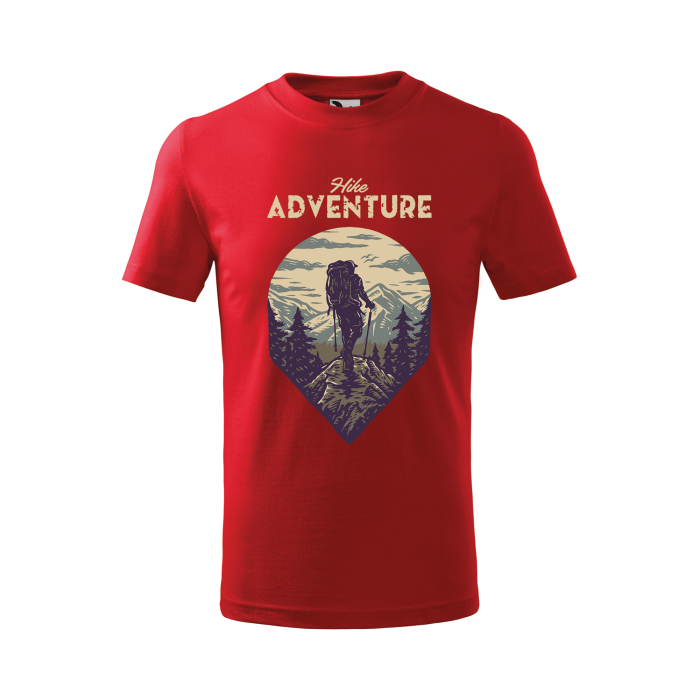 Malfini Tricou Copii Rosu Hike Adventure
