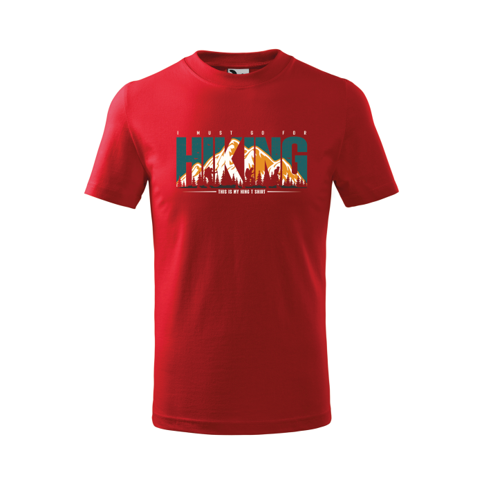 Malfini Tricou Copii Rosu Hiking