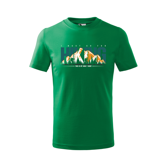 Malfini Tricou Copii Verde Hiking