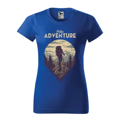 Malfini Tricou Dama Albastru regal Hike Adventure