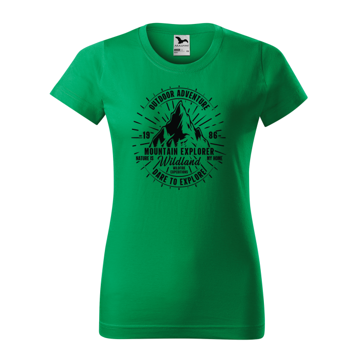 Malfini Tricou Dama Verde Mountain Explorer