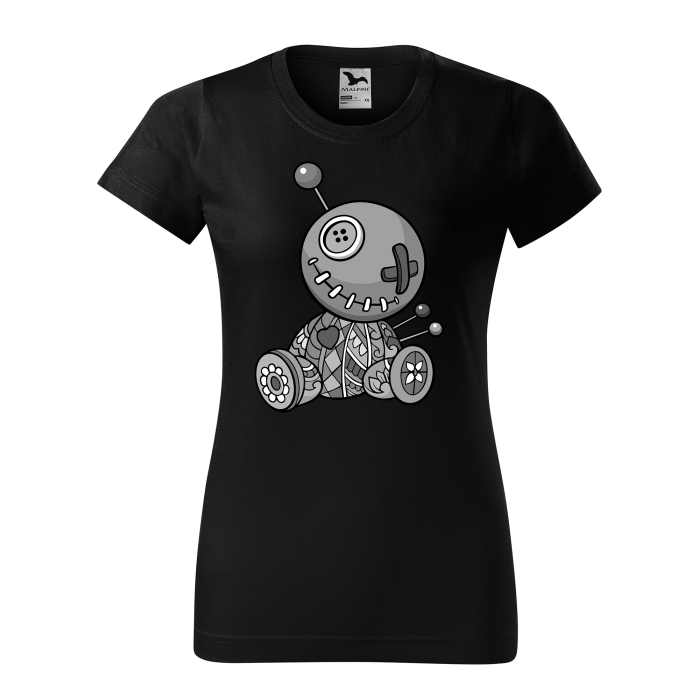 Malfini Tricou Dama Negru Urs Voodoo