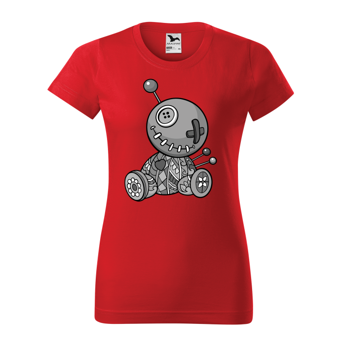 Malfini Tricou Dama Rosu Urs Voodoo