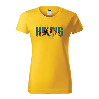 Malfini Tricou Dama Galben Hiking