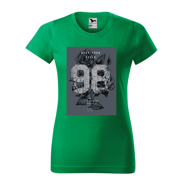 Malfini Tricou Dama Verde Keep your style