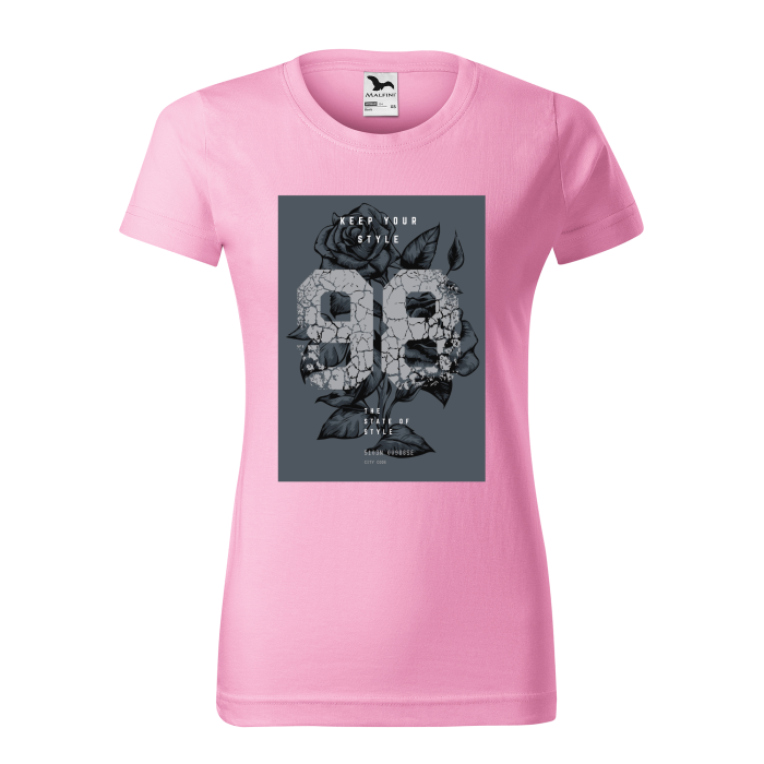 Malfini Tricou Dama Roz Keep your style