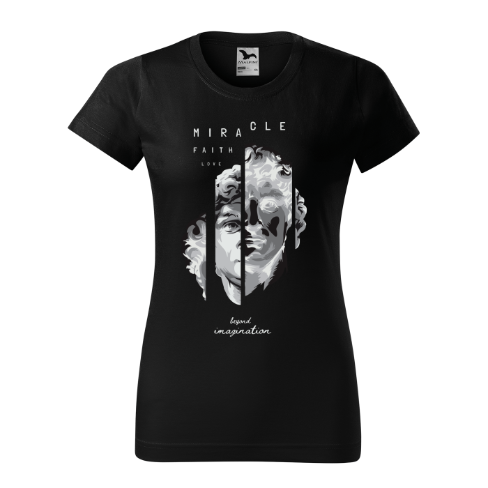 Malfini Tricou Dama Negru Miracle