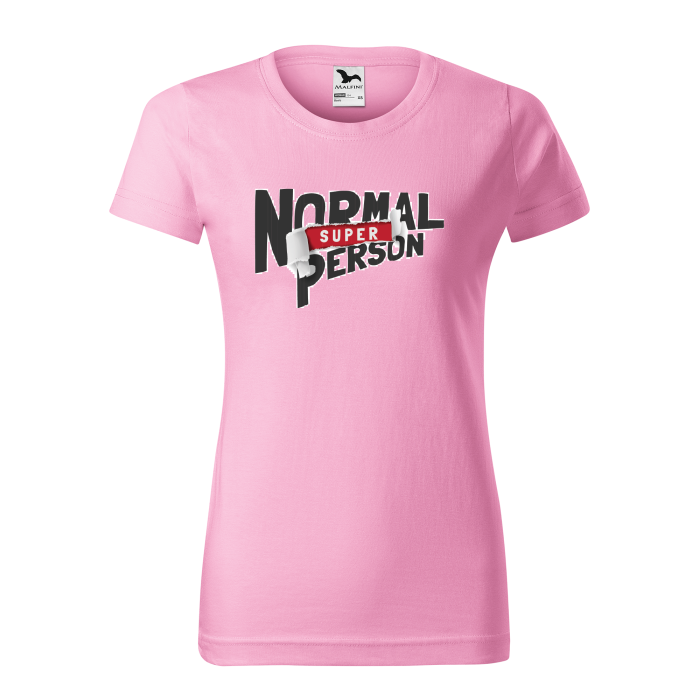 Malfini Tricou Dama Roz Normal super person