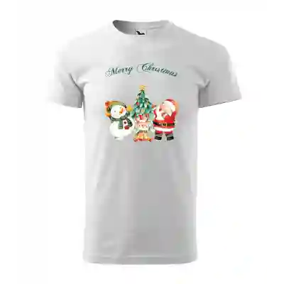 Malfini Tricou Barbat Alb Christmas day