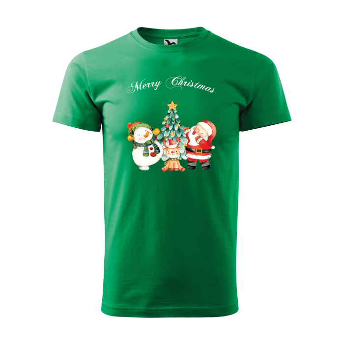 Malfini Tricou Barbat Verde Christmas day Malfini Tricou Barbat Verde Christmas day