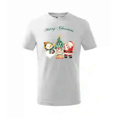Malfini Tricou Copii Alb Christmas day