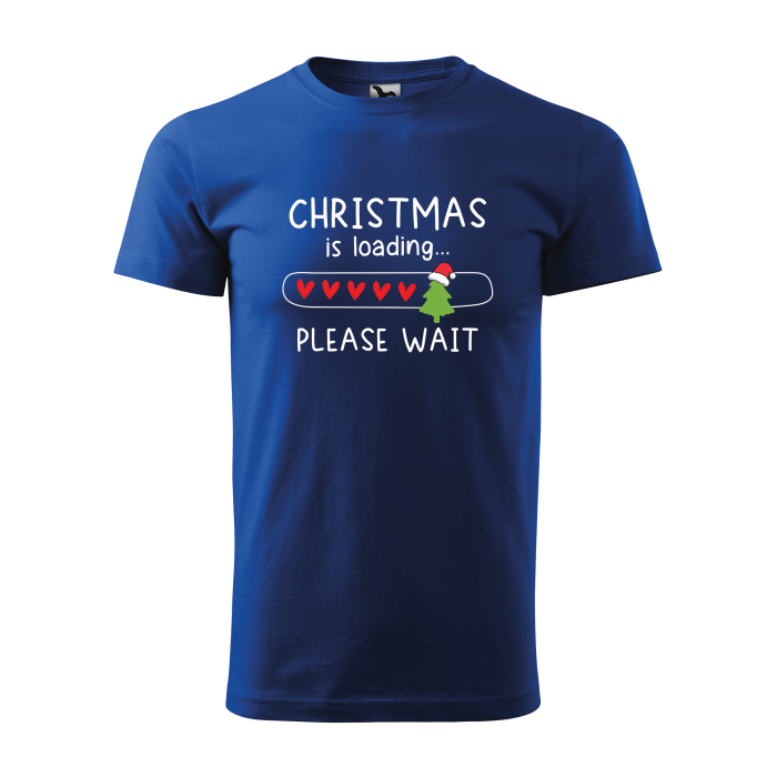 Malfini Tricou Barbat Albastru regal Christmas is loading