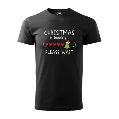 Malfini Tricou Barbat Negru Christmas is loading