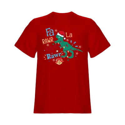 Malfini Tricou Copii Rosu Fa la rawr rawr rawr