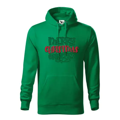 Malfini Hanorac Barbat Verde Merry Christmas Grinches