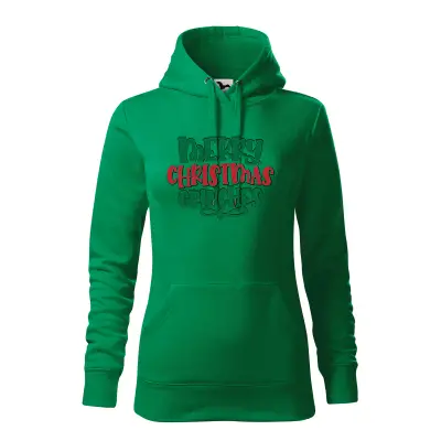 Malfini Hanorac Dama Verde Merry Christmas Grinches