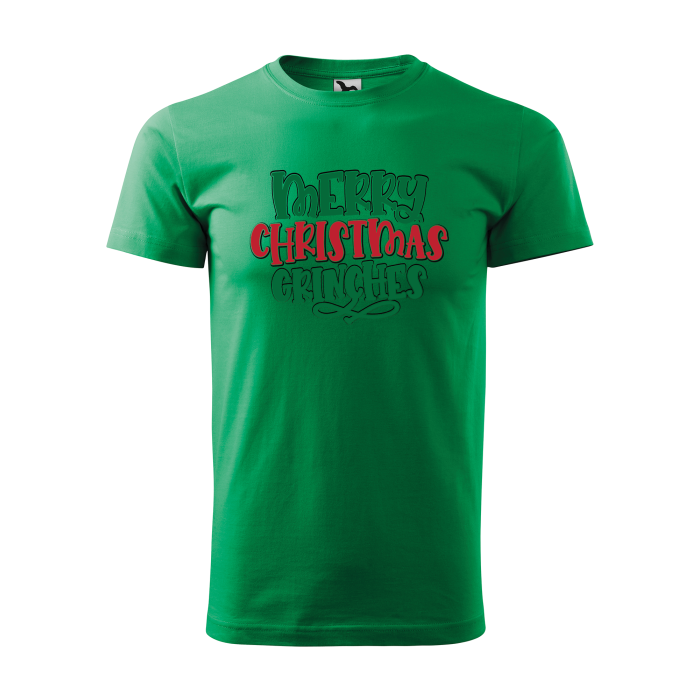 Malfini Tricou Barbat Verde Merry Christmas Grinches Malfini Tricou Barbat Verde Merry Christmas Grinches