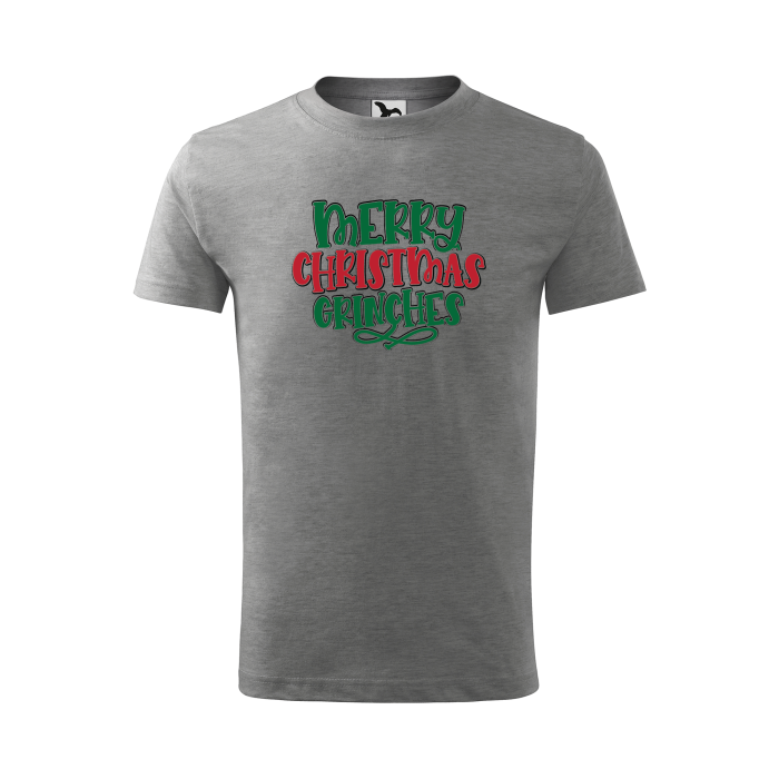 Malfini Tricou Copii Gri inchis Merry Christmas Grinches Malfini Tricou Copii Gri inchis Merry Christmas Grinches