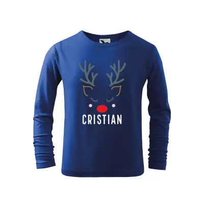 Malfini Tricou maneca lunga FIT-T LS Copii Albastru Ren