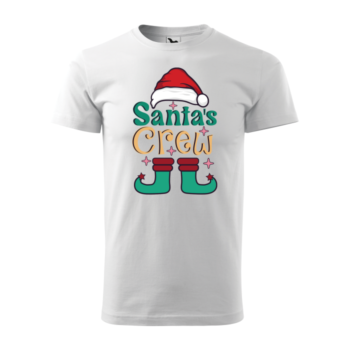 Malfini Tricou Barbat Alb Santa Crew