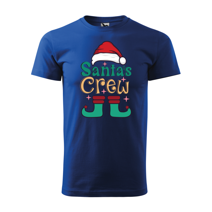 Malfini Tricou Barbat Albastru regal Santa Crew