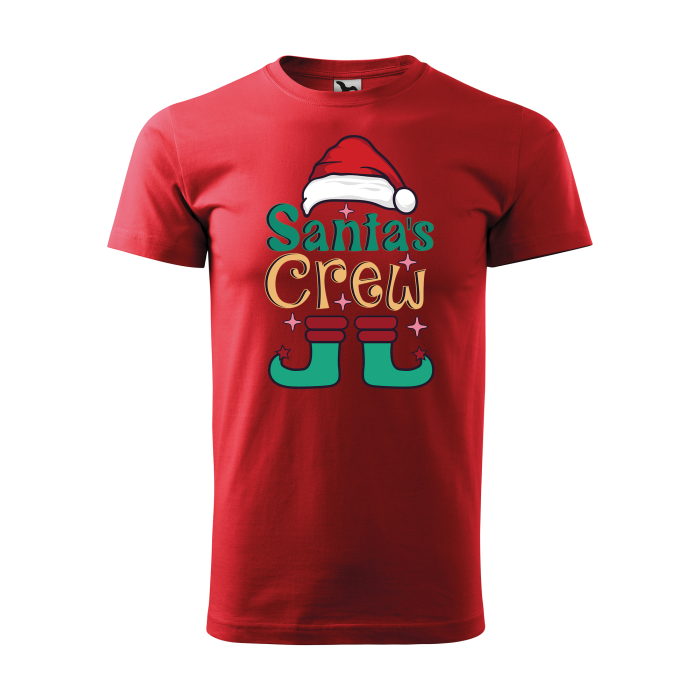 Malfini Tricou Barbat Rosu Santa Crew