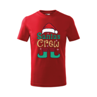 Malfini Tricou Copii Rosu Santa Crew