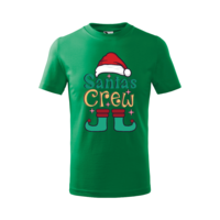 Malfini Tricou Copii Verde Santa Crew