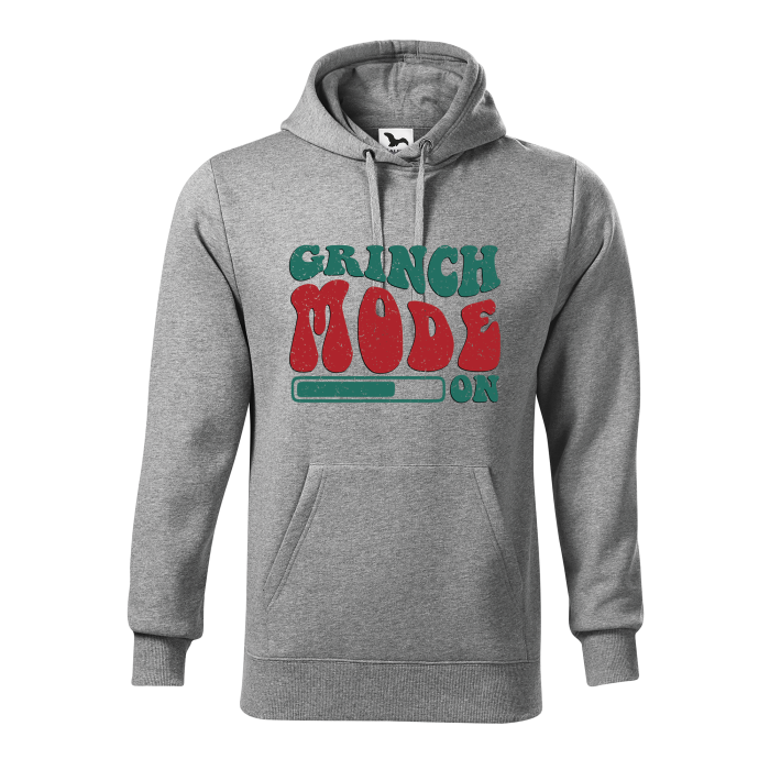 Malfini Hanorac Barbat Gri inchis Grinch mode on